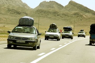 محورهای جنوبی استان فارس همچنان جزء پرترددترین محورها هستند جاده