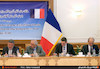 حضور وزیر و مسئولین فرانسوی در مراسم یادداشت تفاهم نامه بین ایران و فرانسه