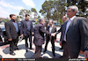 ورود وزیر حمل ونقل فرانسه به ایستگاه راه آهن تهران