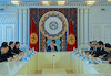 ديدار وزير راه و شهرسازی با آلمازبک آتامبایف رئيس جمهور قرقيزستان