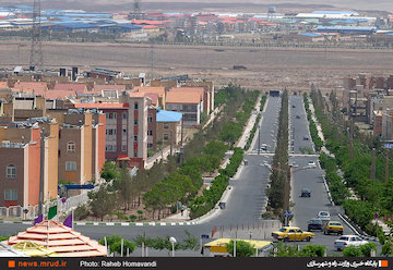 نمایی زیبا از شهر جدید پرند