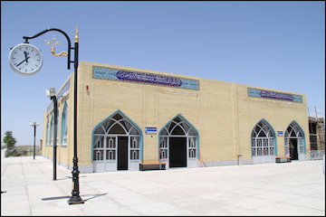 افتتاح سالن انتظار و توسعه نمازخانه ایستگاه ریلی ابومسلم شهر جدید بینالود ایستگاه راهآهن بینالود