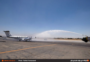 مراسم رونمایی از اولین فروند هواپیمای فلایت چک ایران