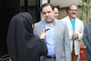 بازدید وزیر راه و شهرسازی از نمایشگاه خط علی شیرازی