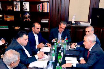 نشست نورزاد با  رئیس شرکت راه آهن آذربایجان