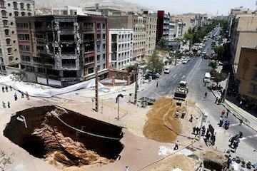 شریعتی شهران میشود؟ / خطر بیخگوش خط اصلی لوله گاز و خط یک مترو با گودبرداری عمیق حادثه شهران