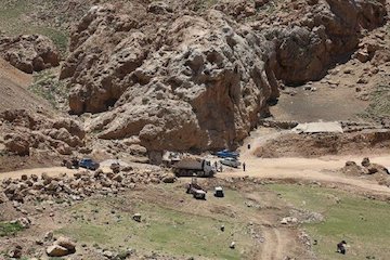 بهسازی و تعریض محور گردنه عسل کشان در چهارمحال و بختیاری راهسازی