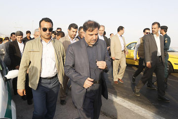 ابراز رضایت آخوندی از پیشرفت مناسب مسیر میاندوآب- میانه/ دستور تسریع در روند اجرای ۵۰ کیلومتر پایانی پروژه بازدید