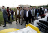 بازدید وزیر راه وشهر سازی از چند پروژه عمرانی درشهرستان ارومیه