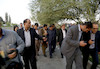 بازدید وزیر راه وشهر سازی از چند پروژه عمرانی درشهرستان ارومیه