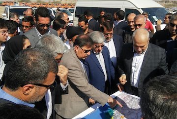 بازدید وزیر راه و شهرسازی از آزادراه شهیدرجایی با سرمایهگذاری۱۰۰ درصدی بخش خصوصی بازدید آخوندی