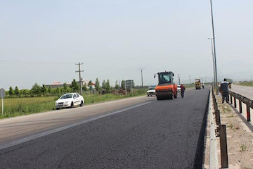 آغاز عملیات روکش آسفالت دو کمربندی در آستانهاشرفیه استان گیلان در آیندهای نزدیک  آسفالت