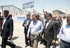 وزیر راه و شهرسازی در بازدید از پروژه‌های بندر شهید رجایی