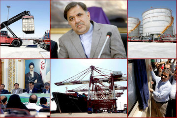 ديدگاههای آخوندی درباره ارمغان برجام/ بازپسگیری سهم ایران و رقابت با بنادر جنوب خلیج فارس/ سازماندهی حمل ونقل۴وجهی در بندرعباس/ رخ دادن اتفاقات خوب در بنادر کشور سفر