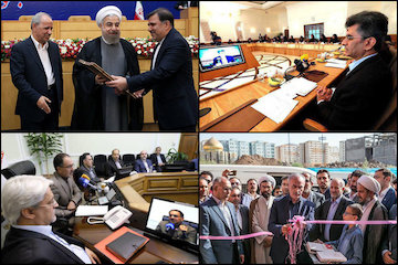 دریافت لوح تقدیر وزیر راه و شهرسازی از رییسجمهوری/ تشریح سیاستها و برنامههای حوزه مسکن در هفته دولت/ آغاز ساخت ۸۵ هزار واحد مسکناجتماعی/ تشریح مزایای سود تکرقمی تسهیلات بانکی گزارش آخر هفته