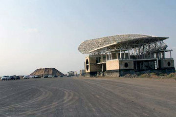 بازدید اعضای کمیسیون عمران مجلس از راهآهن اردبیل ایستگاه راه آهن