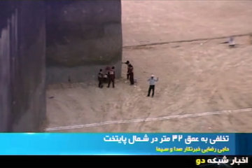 تخلفی به عمق ۳۲ متر در شمال پایتخت/ گودبرداری بسیار نادر در مقیاس جهانی/ پیگیری جدی موضوع تخلف در وزارت راه و شهرسازی/ آيا اين گودبرداری رکورددار حادثه در پایتخت میشود؟ گودبرداری خیابان سهیل