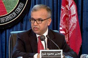 وزیر فواید عامه افغانستان