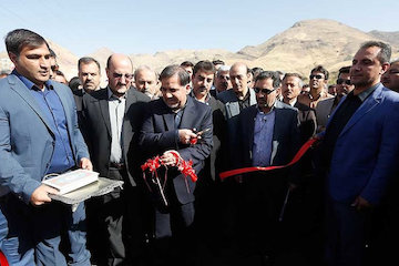افتتاح ۱۵۰ کیلومتر بزرگراه و راه روستایی کردستان با حضور وزیر راه و شهرسازی  افتتاح
