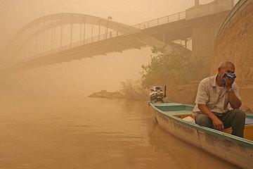 وضعیت آلودگی هوای خوزستان در شرایط بحران آلودگی هوای خوزستان