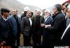 بازدید حجت الاسلام والمسلمین ناطق‌نوری و وزیر راه وشهرسازی از آزاد را ه تهران -شمال