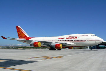 آغاز پروازهای مستقیم خطوط هوایی هند به ایران پس از ۲ دهه/ چهار پرواز در هفته از دهلی نو به تهران ایر ایندیا