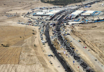 آخرین وضعیت راههای منتهی به مرزهای مهران، شلمچه، چذابه و خسروی  ترافيك جاده ارتباطی ایلام - مهران و پایانه مرزی مهران