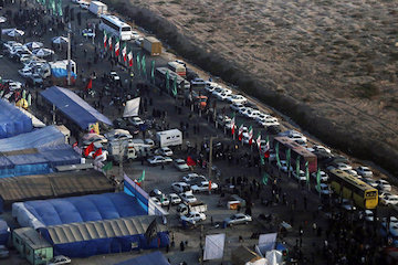 ارائه گزارش تردد زائرین اربعین حسینی در استانها/ نصب ۷ دستگاه تردد شمار در جادههای خراسان شمالی/ ورود دومین کشتی حامل محموله گندم ترانزیتی کشور هند به بندر چابهار اربعین