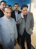 عيادت وزير راه و شهرسازی از مصدومان برخورد قطار در سمنان