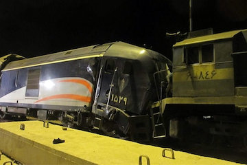 جزئیات حادثه شب گذشته برخورد واگنهای مخزندار و نشت مازوت تصادف قطار