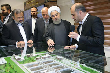 افتتاح  تصفیه خانه فاضلاب خِین عرب در سکونتگاه غیررسمی شهر  مشهد بازدید