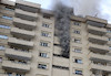 آتش‌سوزی برج مسکونی در بلوار سازمان آب شهر مشهد