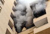 آتش‌سوزی برج مسکونی در بلوار سازمان آب شهر مشهد