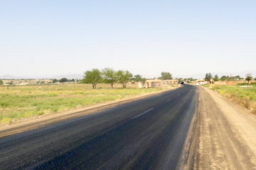 آسفالت بیش از ۱۸.۷ کیلومتر راه روستایی در ۵ شهرستان خراسان رضوی راه روستایی