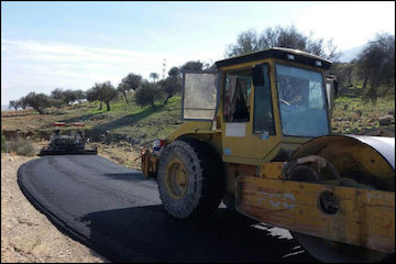 اتمام احداث و آسفالت راه روستایی گیفان در شهرستان بجنورد خراسان شمالی آسفالت