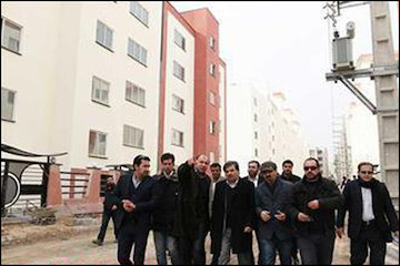 آغاز تحویل واحدهای مسکن مهر  فاز ۸ شهر جدید پردیس  بازدید