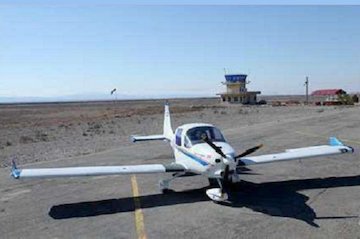 آغاز به کار آموزشگاه و باشگاه هوانوردی در فرودگاه تبريز هواپیمای سبک