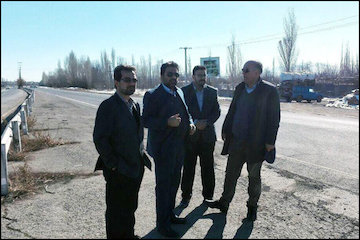 شناسایی نقاط حادثهخیز شهرستان خرمدره بازدید