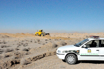 رفع تصرف ۴۲ هکتار از اراضی دولتی در شهرستان مبارکه استان اصفهان رفع تصرف