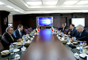 دیدار وزیر راه وشهرسازی با وزیر اقتصاد و تجارت خارجی سوریه 