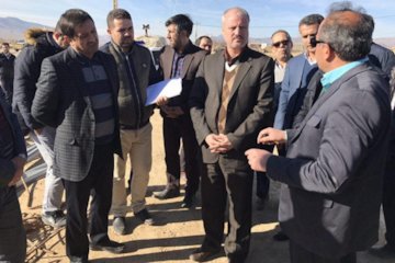 بازدید معاون هماهنگی امور عمرانی استانداری خراسان شمالی از محور بجنورد به جنگل گلستان بازدید