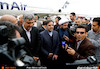 سفر وزیر راه و شهر سازی به استان بوشهر وبازدید از فرودگاه بوشهر 