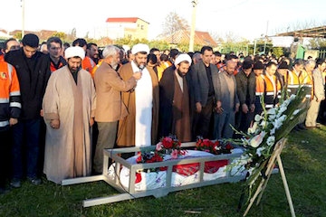 طلوعیمقدم نمونه بارز یک راهدار جان برکف بود تشییع