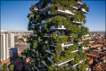 راهکارهایتازه دنیا برای مقابله با آلودگیهوا/ ایجاد برجهایجنگلی در چین  ساختمان سبز