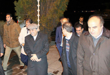 استقبال استاندار كرمانشاه و نمایندگان مجلس از وزیر راه و شهرسازی/ بازدید از پروژههای عمرانی استان سفر