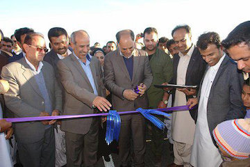 افتتاح قطعه سهراه فرعی خاش- پسکوه به طول ۳۳ کیلومتر افتتاح