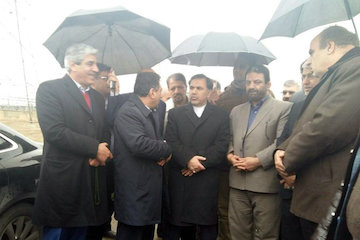 بازدید وزیر راه و شهرسازی از عملیات احداث باند دوم سهراهی هرسین- كرمانشاه بازدید