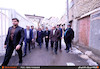 بازدید وزیر راه و شهرسازی از بافت فرسوده وتاریخی در سفر به کرمانشاه