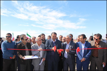 بهرهبرداری از تقاطع غیر همسطح قطبآباد- جهرم در استان فارس افتتاح