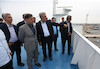 بازدید وزیر راه و شهرسازی از کشتی بزرگ اقیانوس پیمای سانی در کیش